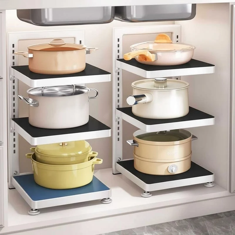RANGEMENT CUISINE ETAGERE | KitchenMax™ Black