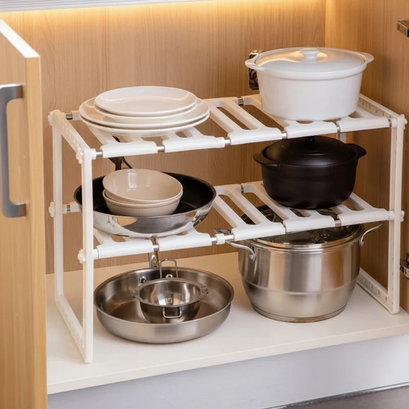 ÉTAGÈRE RÉTRACTABLE | SlideStore™ Blanc