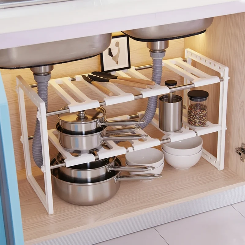 ÉTAGÈRE RÉTRACTABLE | SlideStore™ Blanc