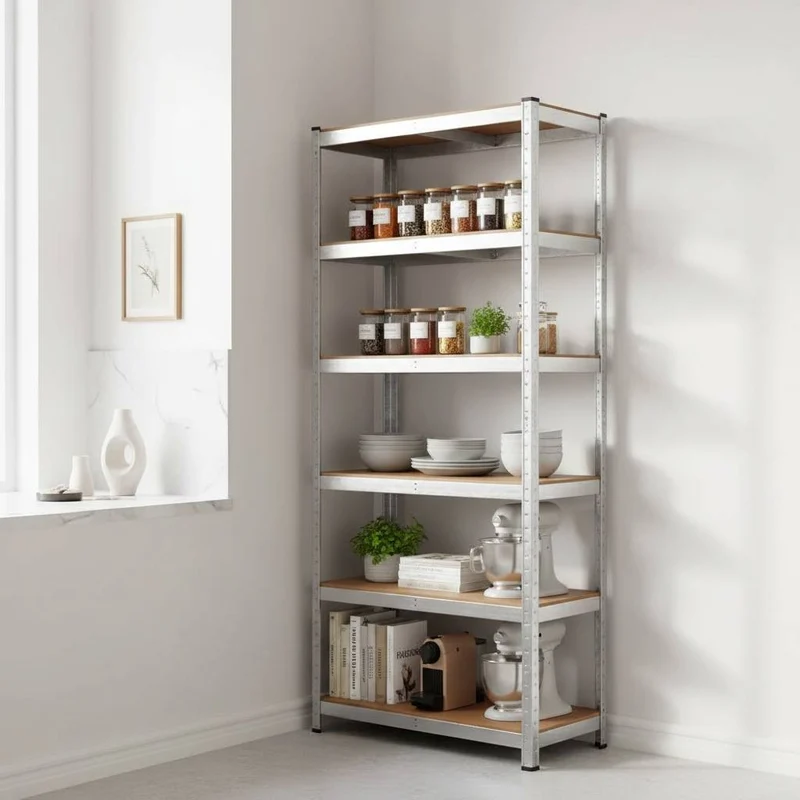 ETAGERE MEUBLE CUISINE | FlexiRack™ 5 Niveaux 180 cm