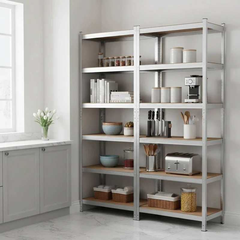 ETAGERE MEUBLE CUISINE | FlexiRack™ 5 Niveaux 180 cm