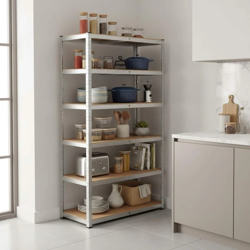 ETAGERE MEUBLE CUISINE | FlexiRack™ 5 Niveaux 180 cm