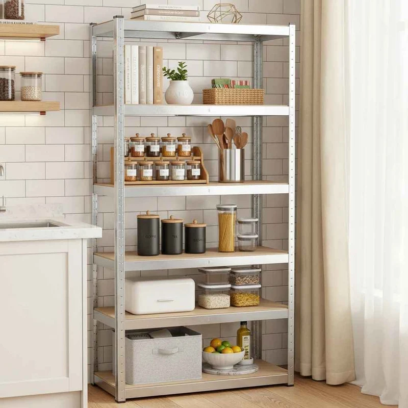 ETAGERE MEUBLE CUISINE | FlexiRack™ 5 Niveaux 180 cm