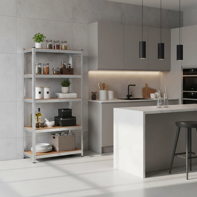 ÉTAGÈRE CUISINE SUR PIED | MaxiStore™ 5Niveaux
