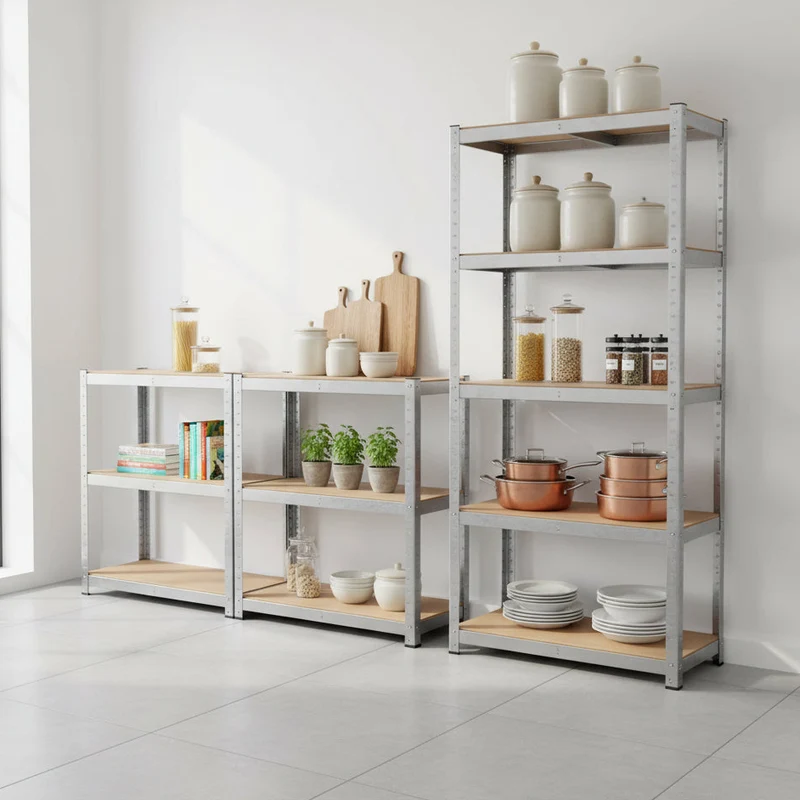 MEUBLE CUISINE ETAGERE | FlexiRack™ 5Niveaux 200cm
