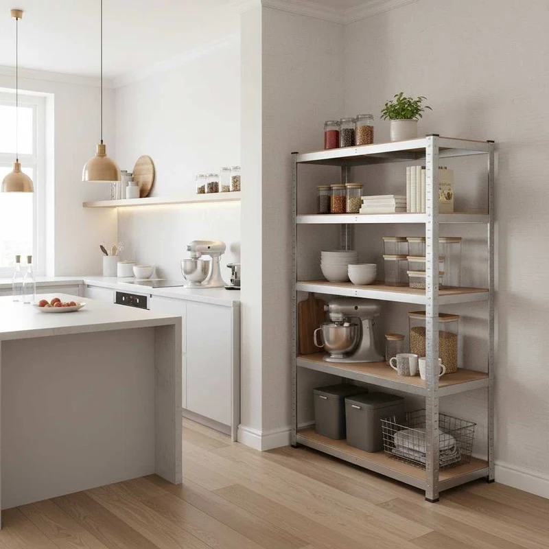 MEUBLE ETAGERE CUISINE | FlexiRack™ 5Niveaux 170cm