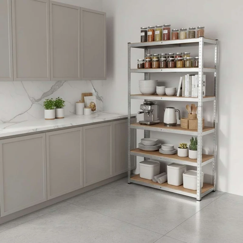 MEUBLE ETAGERE CUISINE | FlexiRack™ 5Niveaux 170cm