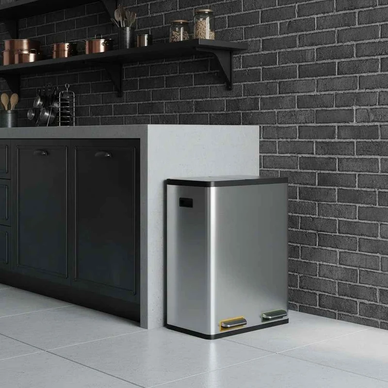 POUBELLE POUR TRI SELECTIF | ColorSort™ Duo60L