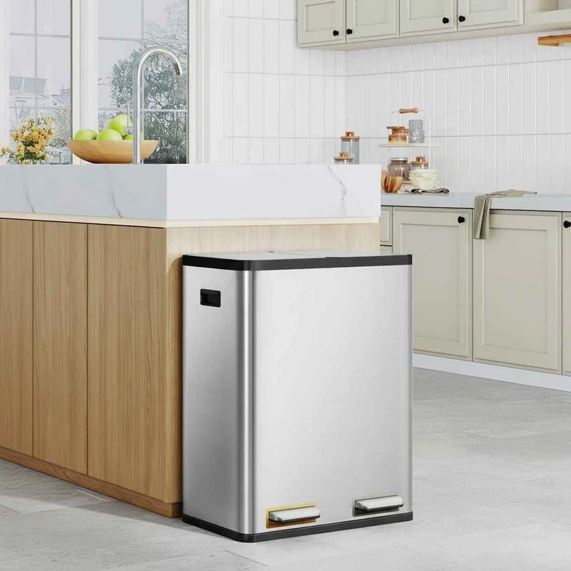 POUBELLE POUR TRI SELECTIF | ColorSort™ Duo60L