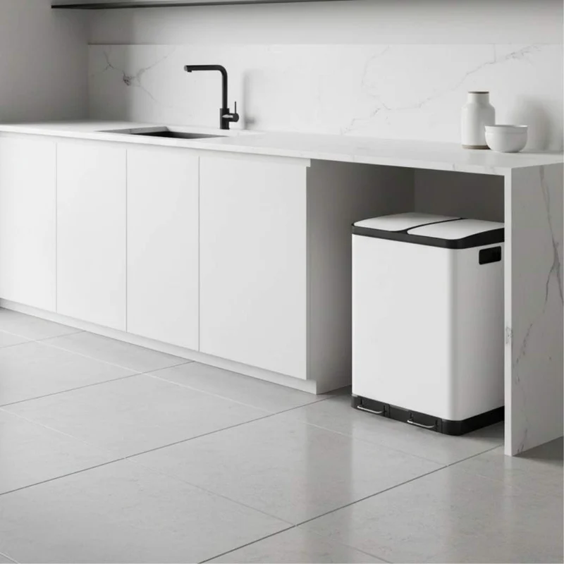 POUBELLE TRI SELECTIF | RecyWhite™ 60L