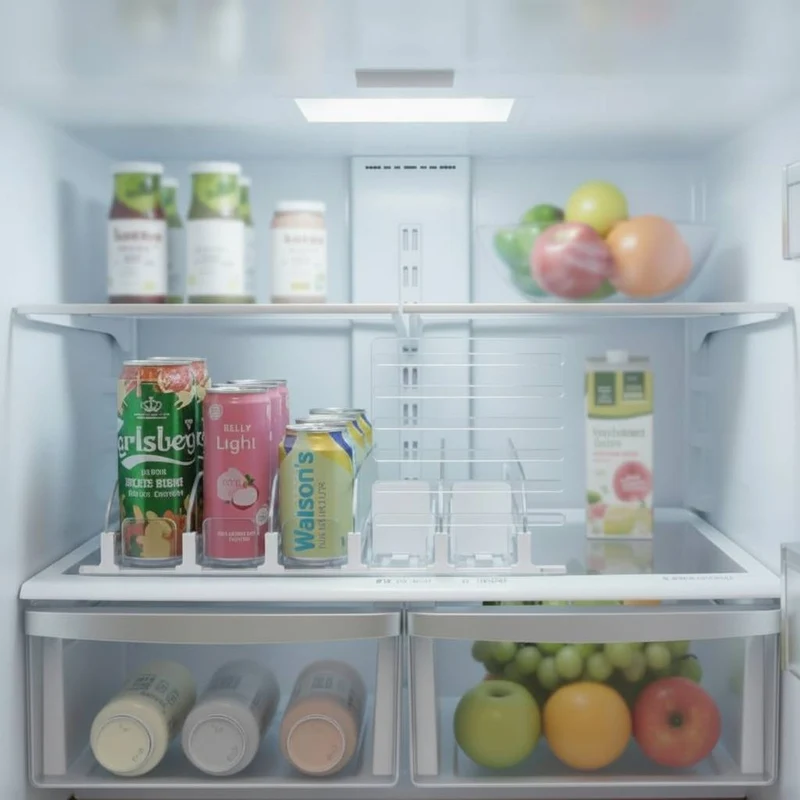 RANGEMENT CANETTES FRIGO | Réfriglisse™ - Maxi5R