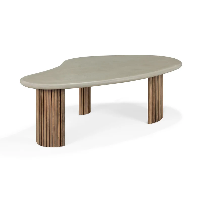 Table basse de jardin Boomerang