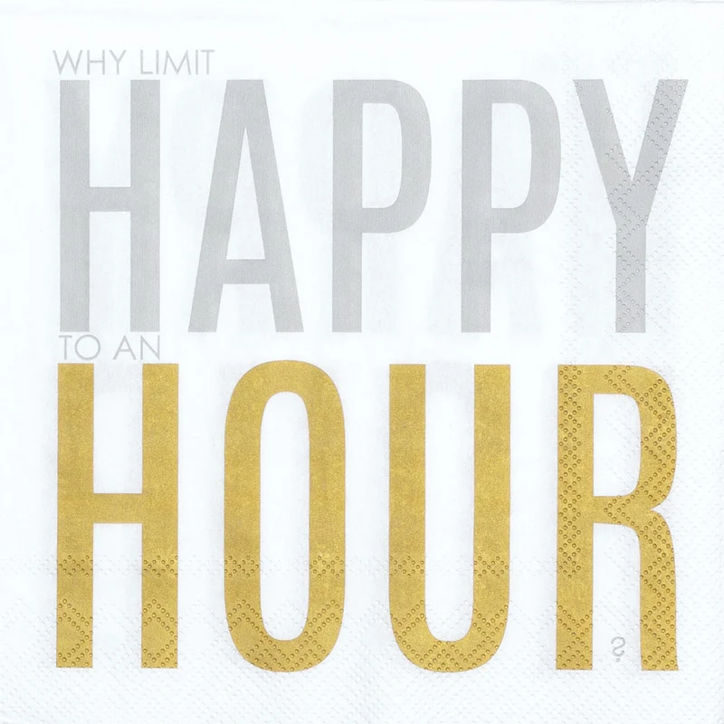 Serviette en Papier HAPPY HOUR