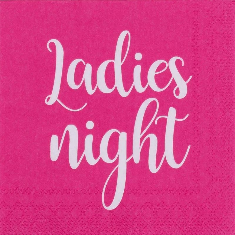 Serviette LADIES NIGHT