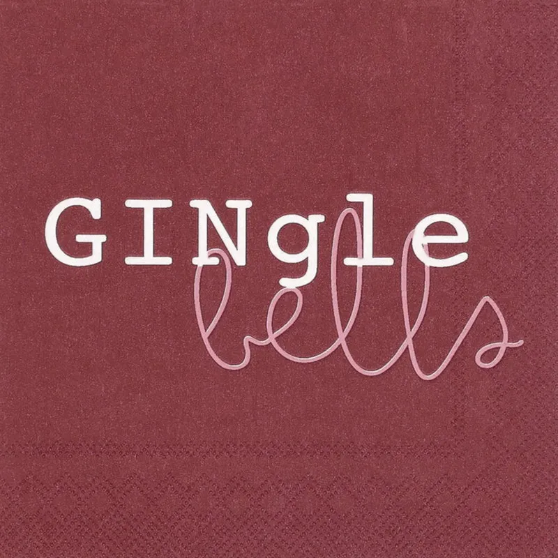 Serviette en Papier GINGLE BELL