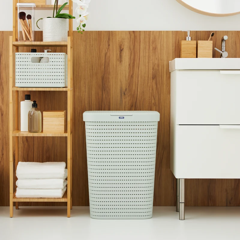 3er Set Wäschesammler 55 l COUNTRY