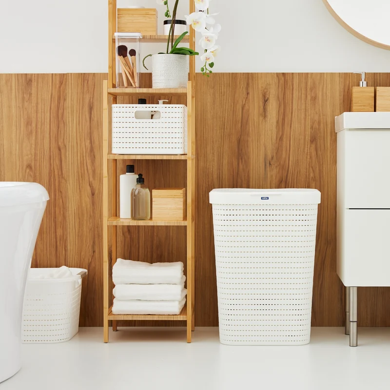 3er Set Wäschesammler 55 l COUNTRY