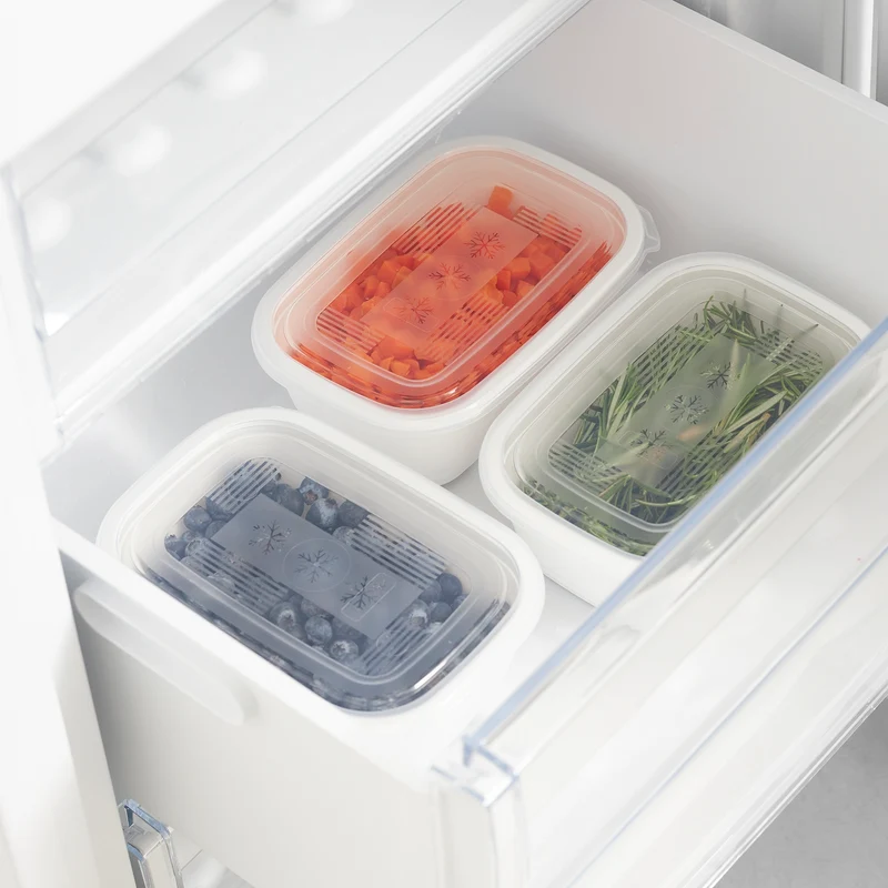 3er Set Gefrierdose 1 l FREEZE