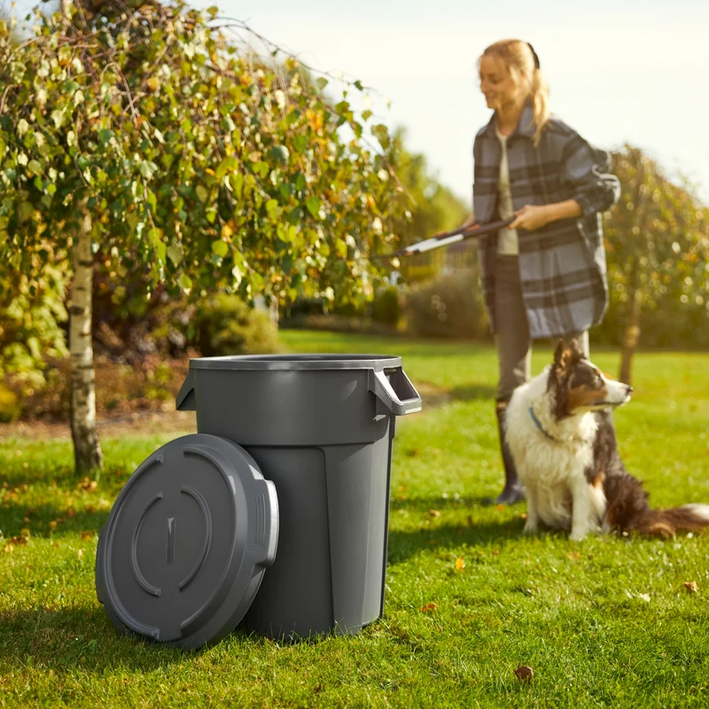 Deckel für Abfallbehälter 120 l TITAN