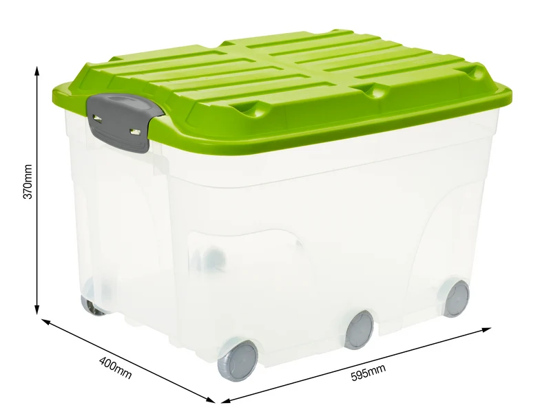 Rollbox mit Deckel 57 l ROLLER 6