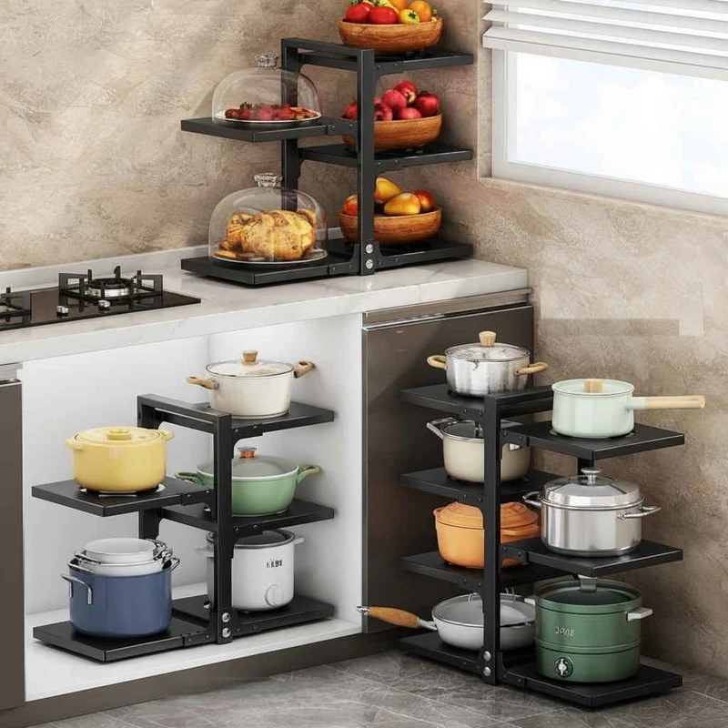 ETAGERE METALLIQUE CUISINE | StackSmart™