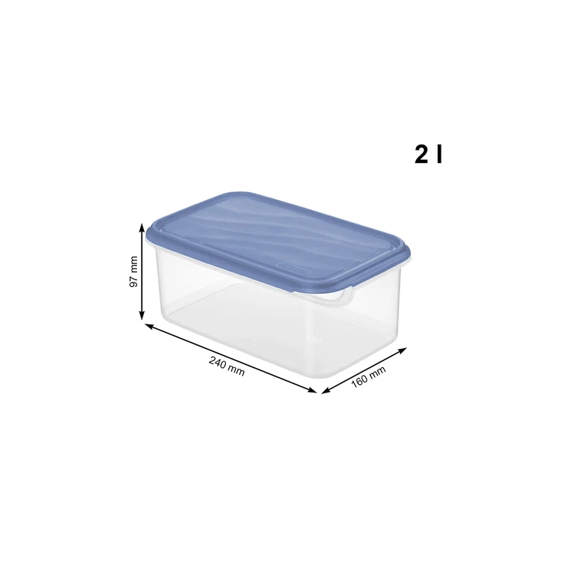 Kühlschrankdose eckig 2 l RONDO
