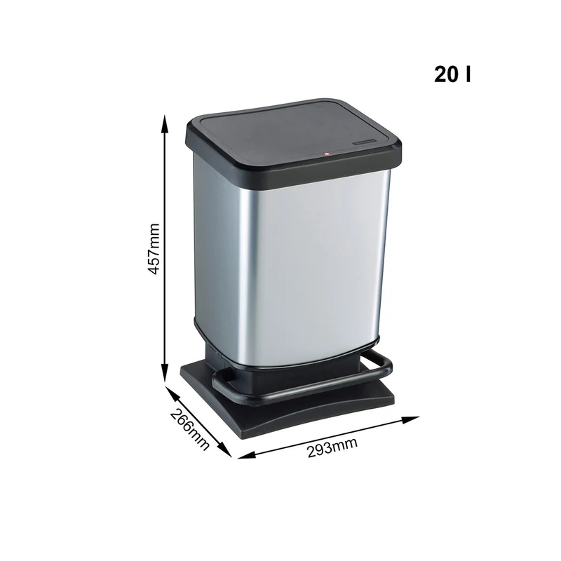 2er Set Treteimer 20 l und 40 l PASO