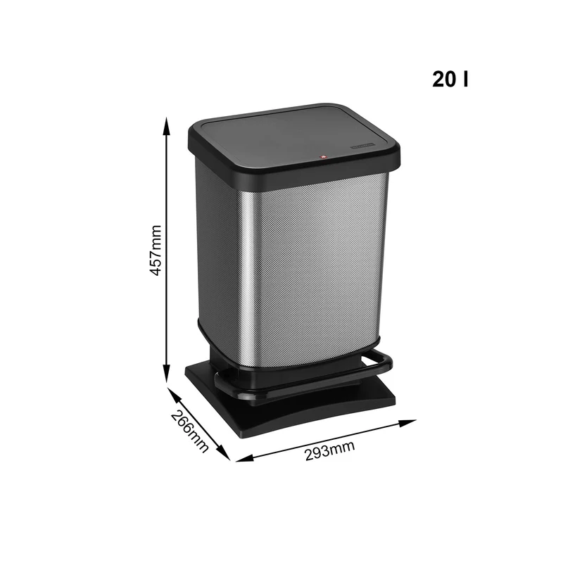 2er Set Treteimer 20 l und 40 l PASO