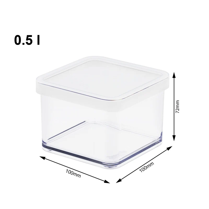 4er Set Ordnung 0,5 l LOFT