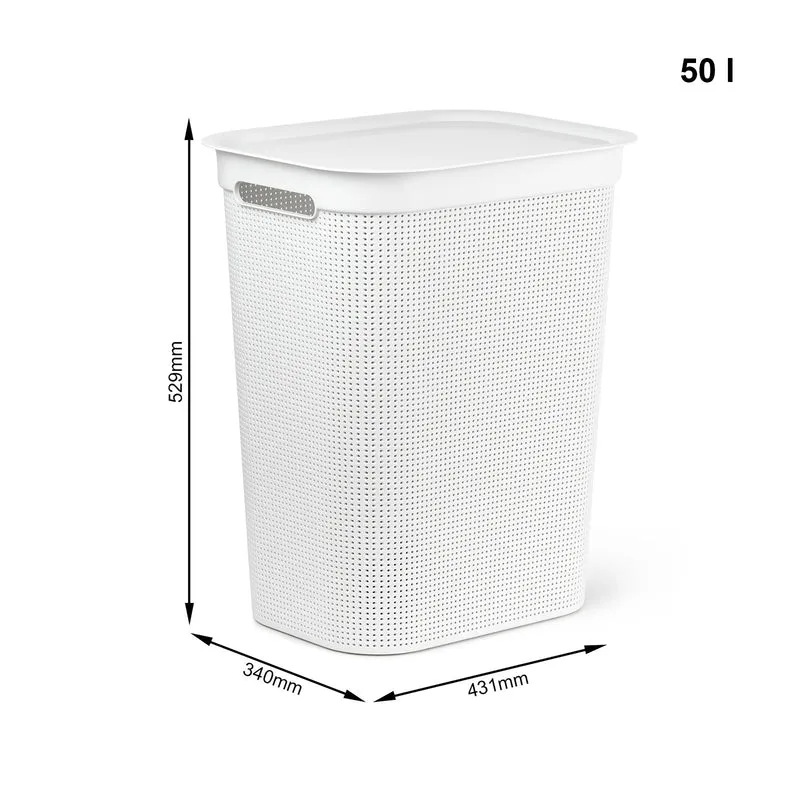 3er Set Wäschesammler 50 l BRISEN