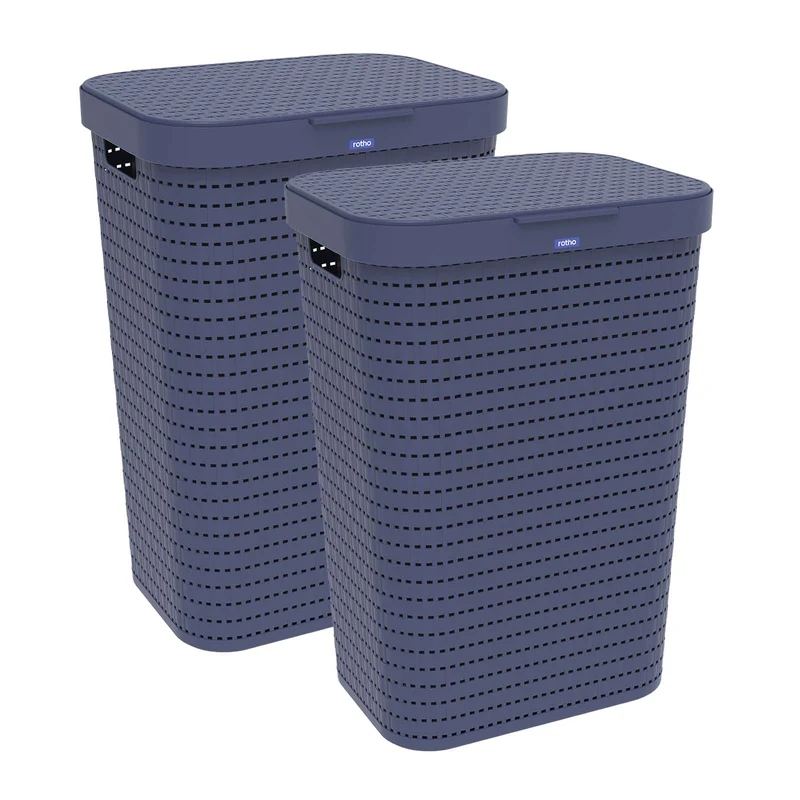 2er Set Wäschesammler 55 l COUNTRY