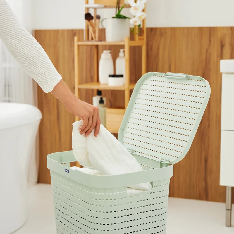 2er Set Wäschesammler 55 l COUNTRY