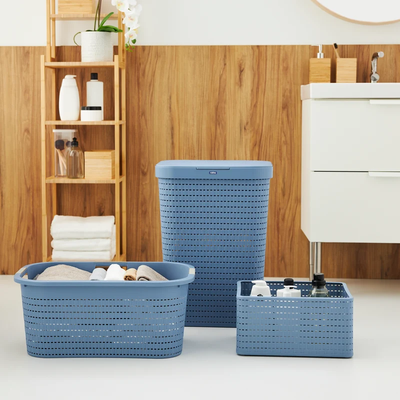 2er Set Wäschesammler 55 l COUNTRY