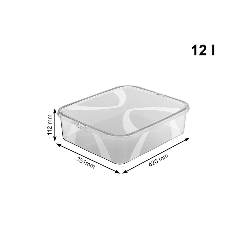 Box 12 l mit Deckel LONA