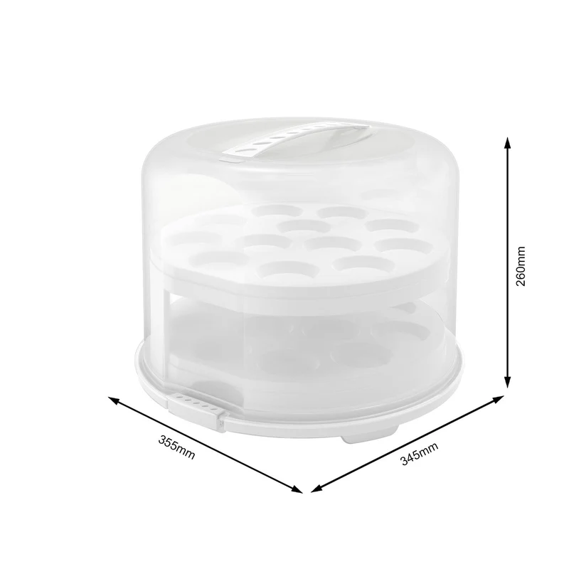 Tortenglocke XL mit Trays FRESH
