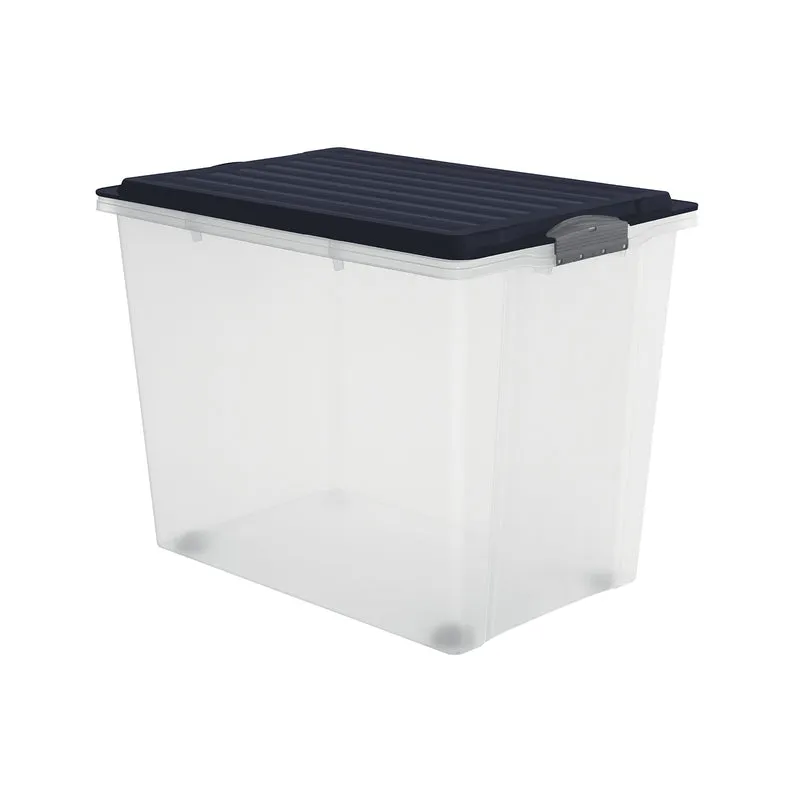 Stapelbox mit Rollen DIN A3, 70 l COMPACT