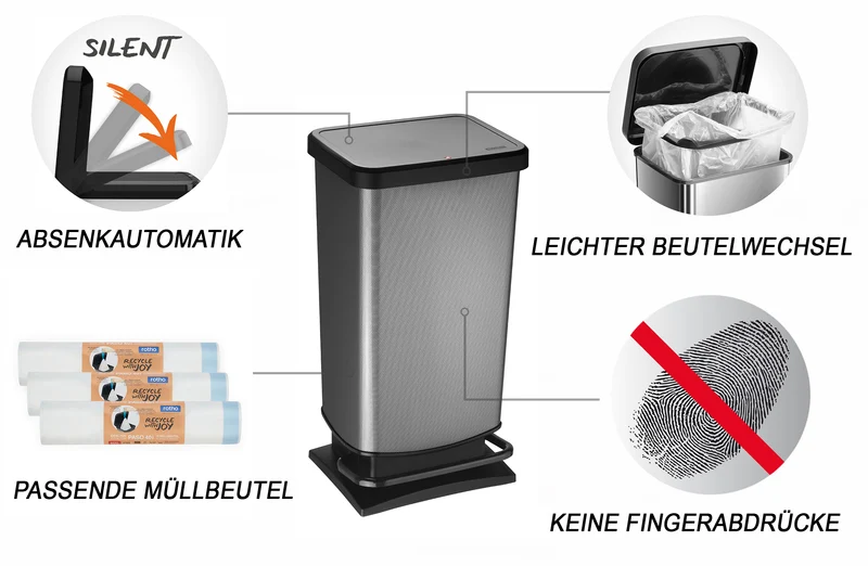 Treteimer 40 l PASO