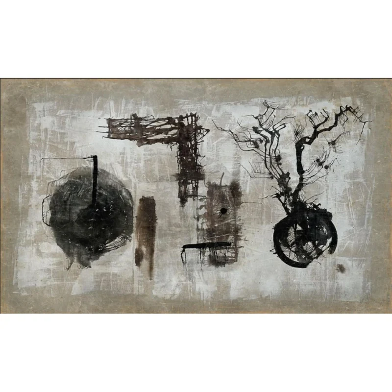 Tableau Papier Froissé ABSTRACT 1