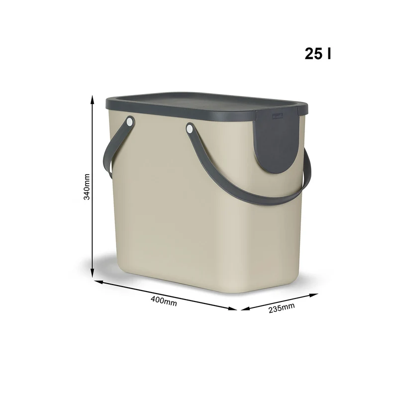 3er Set Recycling Müllsystem ALBULA