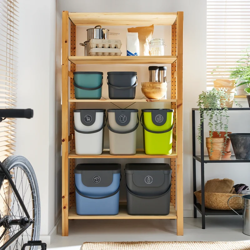 3er Set Recycling Müllsystem ALBULA