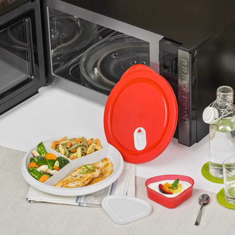 Mikrowellen Teller XL, 1,2 l CLEVER