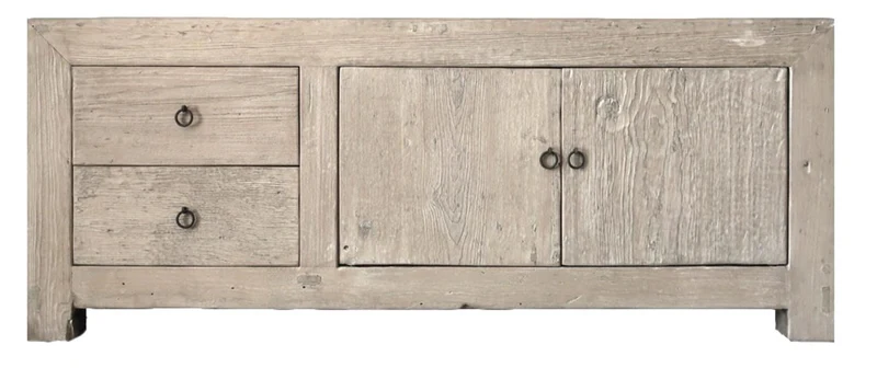 Commode Basse Naturel