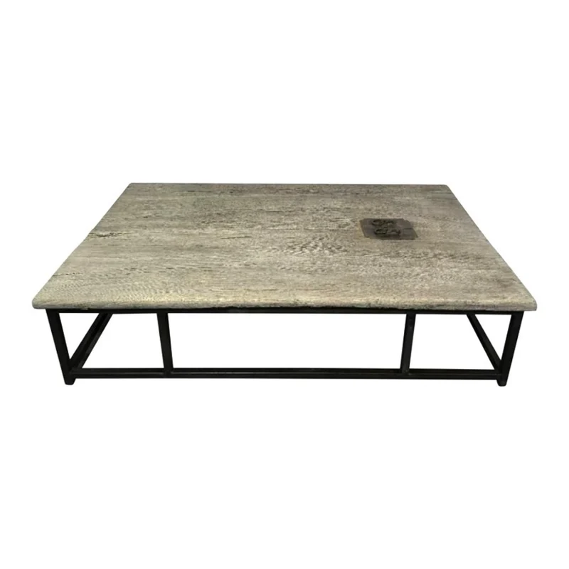 Table de salon double porte
