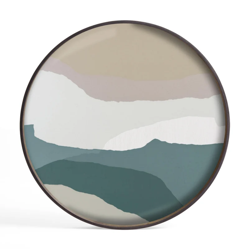 Plateau Rond Wabi Sabi