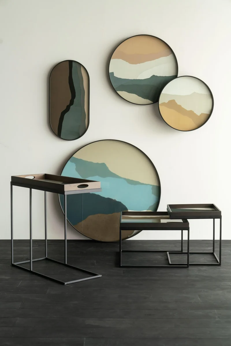 Plateau Rond Wabi Sabi