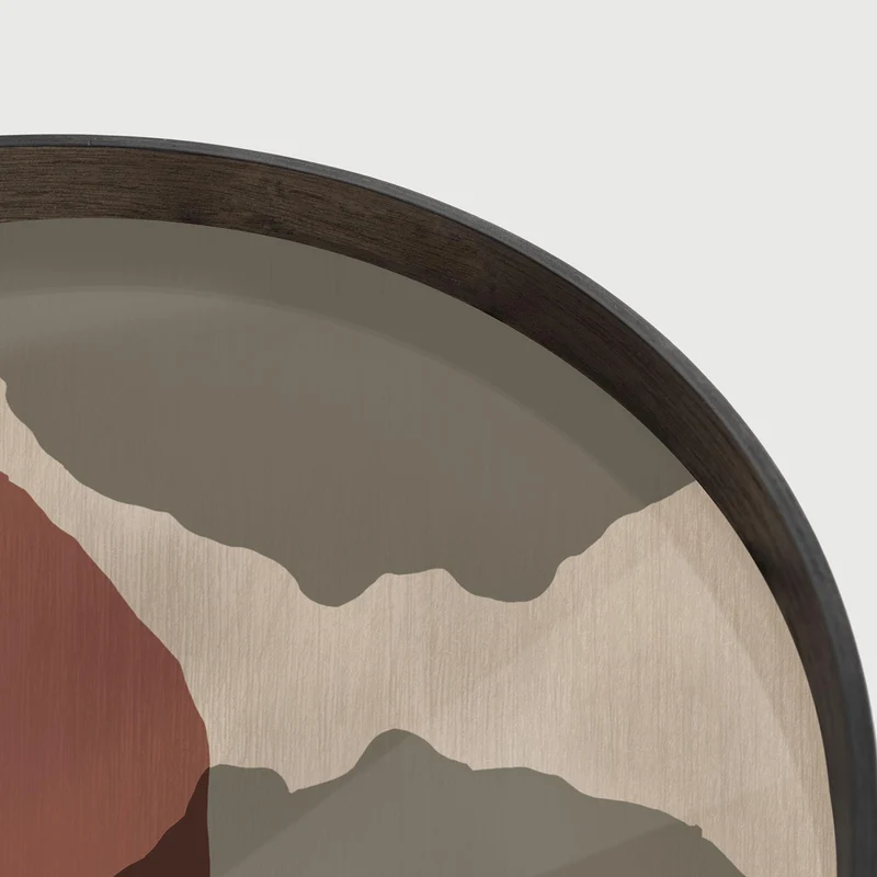 Plateau Rond Overlapping Dots
