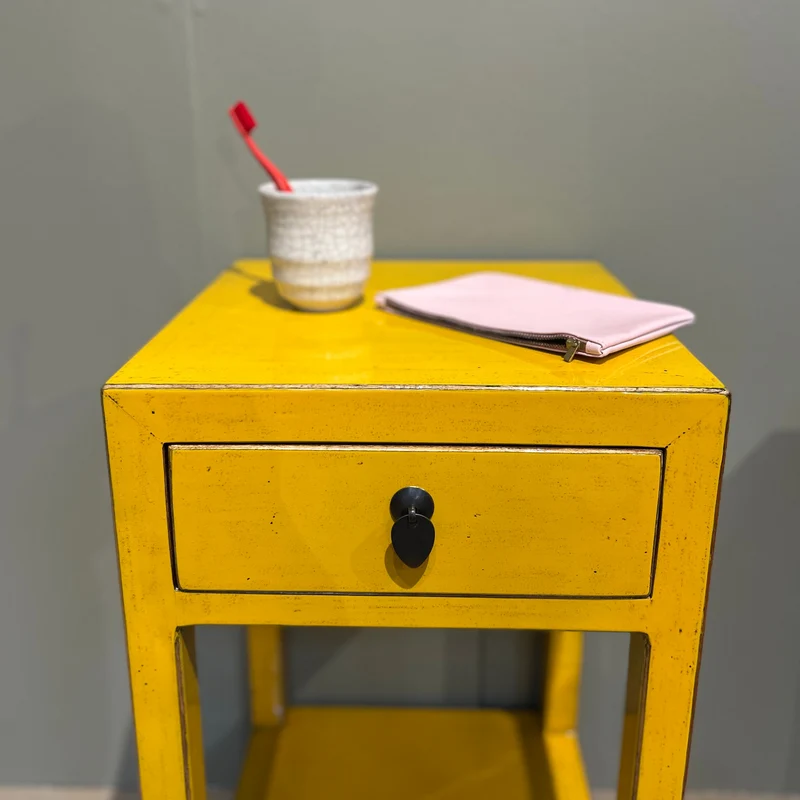 Table de chevet Jaune