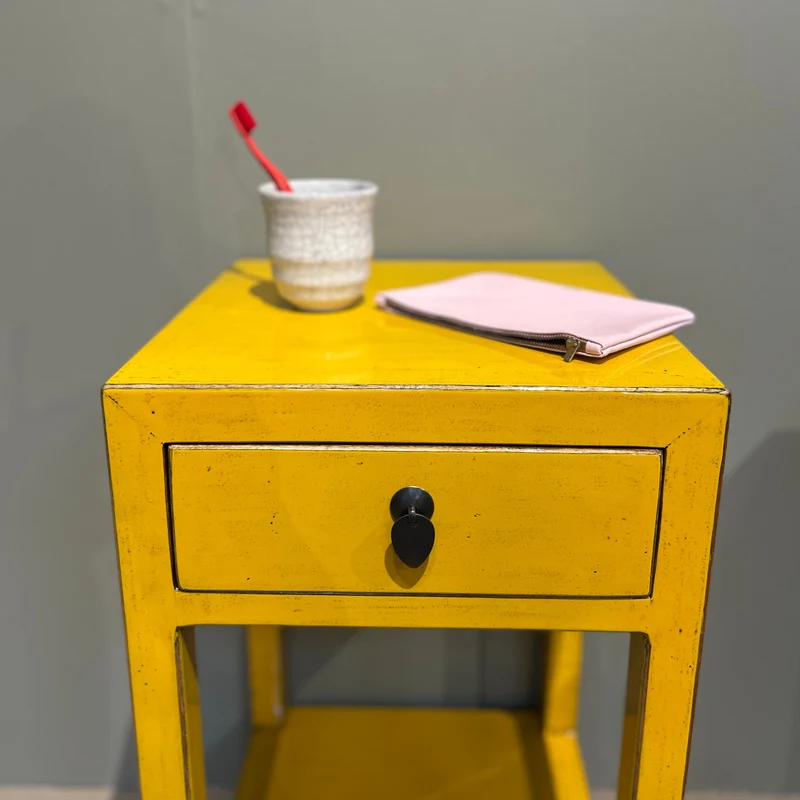 Table de chevet Jaune