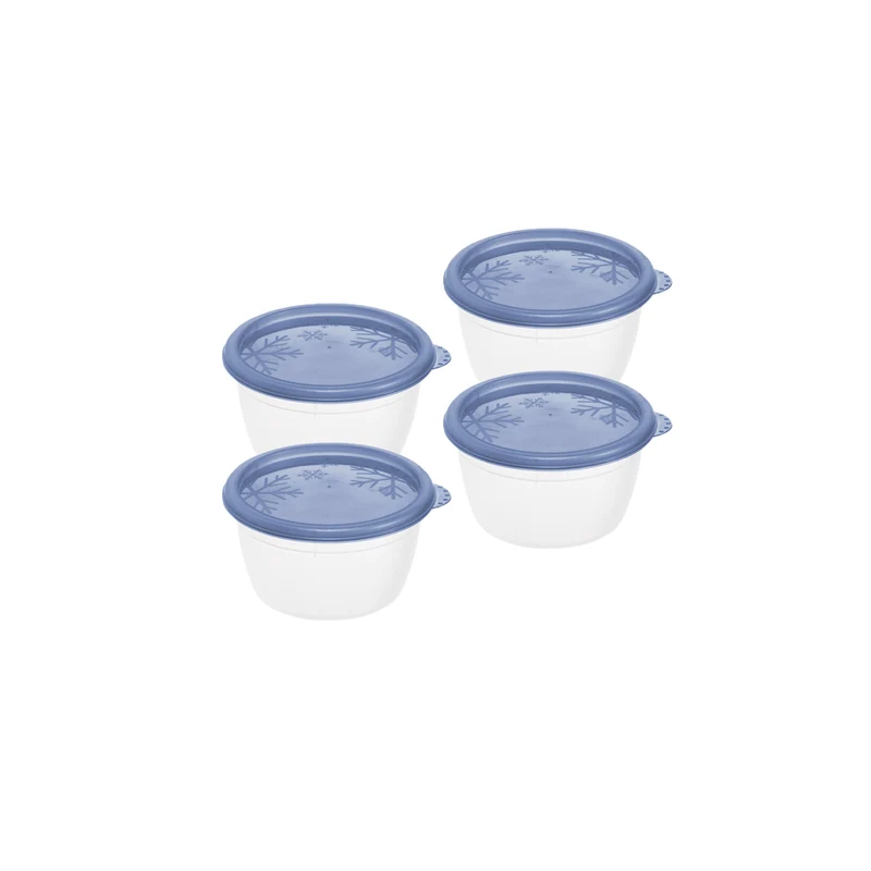 4er Set Kühlschrankdosen 0,15 l RONDO