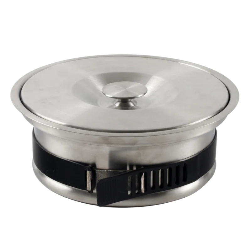 Vide-déchets en inox version sac de 30L (non fourni) - diamètre 250mm